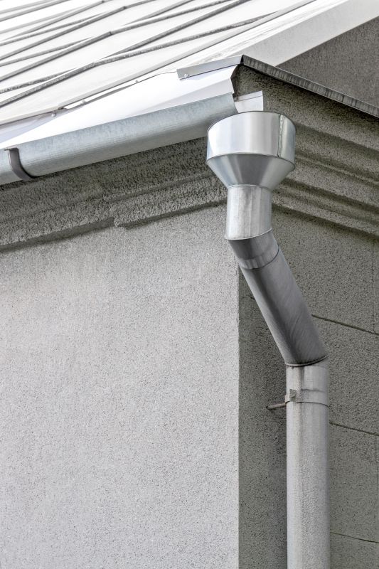 Gutter System with Splash Blocks