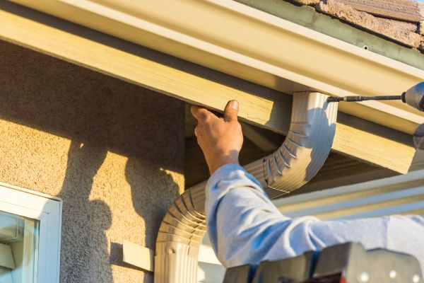Cost of Aluminum Rain Gutter Service in Conyers
